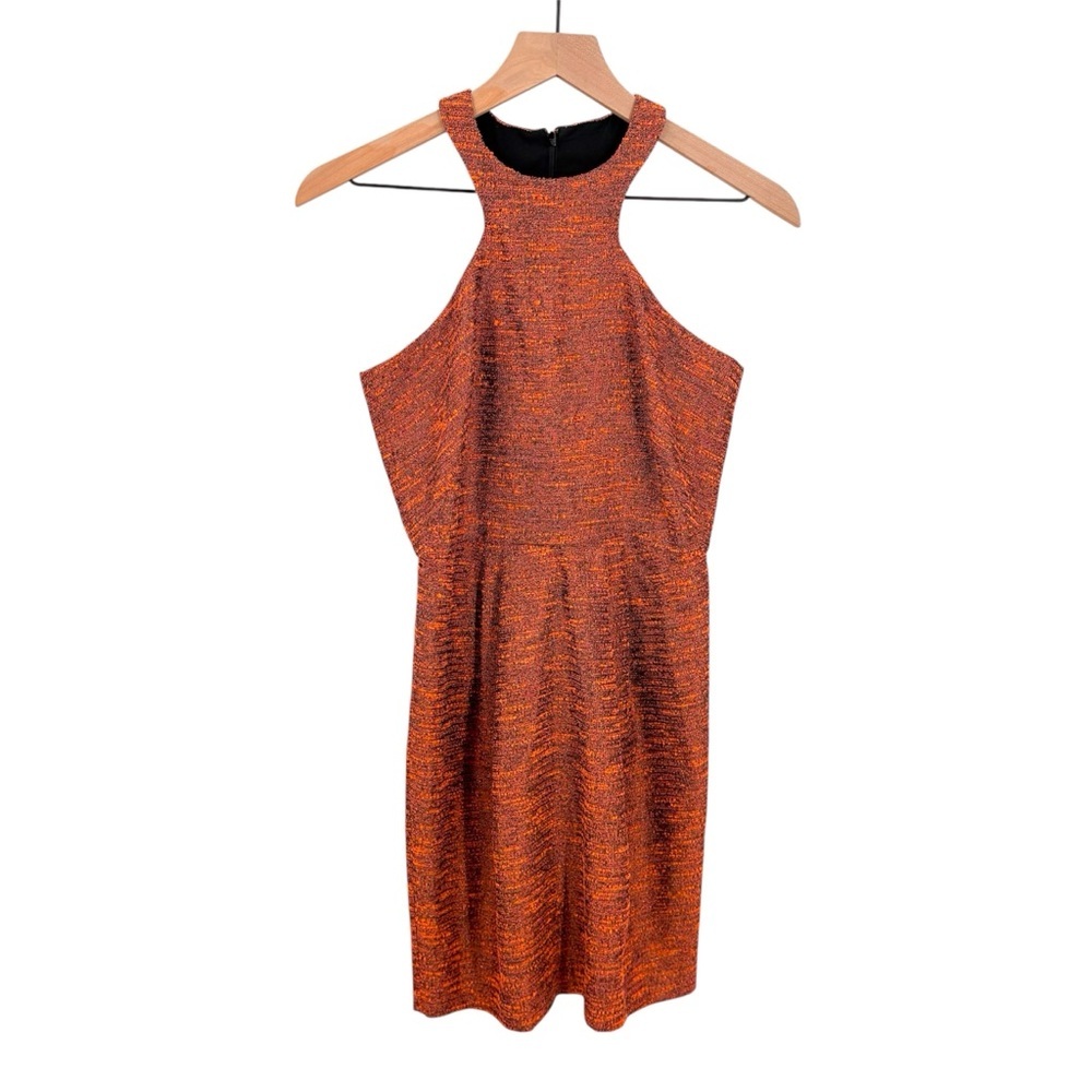 Hunter Dixon‎ by Hunter Bell Orange Sleeveless Dress Size 0